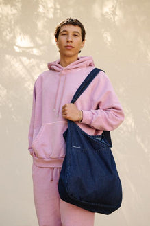 Oversized Denim Tote - Not So Ape