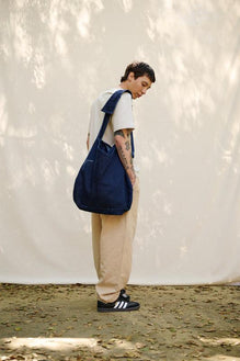 Oversized Denim Tote - Not So Ape