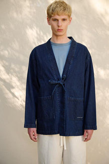 Denim Kimono Work Jacket - Not So Ape