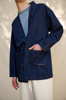Denim Kimono Work Jacket - Not So Ape