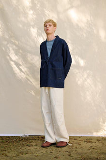 Denim Kimono Work Jacket - Not So Ape