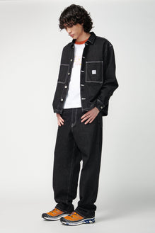 Wide Leg Denim Pants - Not So Ape