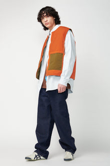 Wide Leg Denim Pants - Not So Ape