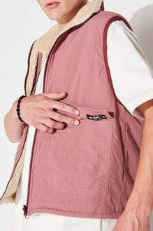 Reversible Fleece Vest - Not So Ape