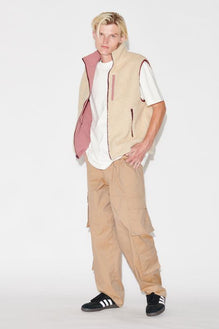Reversible Fleece Vest - Not So Ape