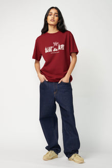 Wide Leg Denim Pants - Not So Ape