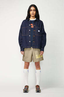 Collared Denim Jacket - Not So Ape