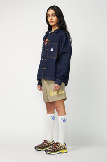 Collared Denim Jacket - Not So Ape