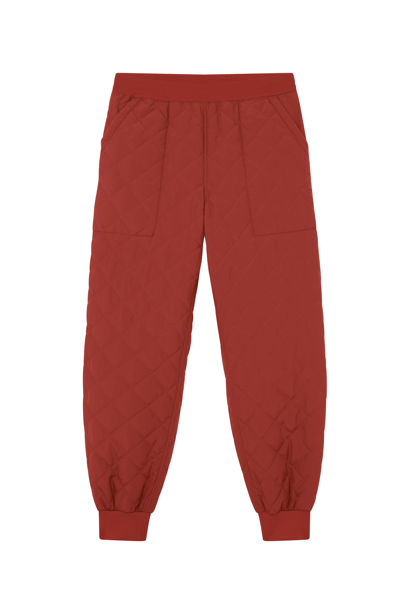 Not So Ape Puffer Pants Large Maroon