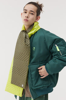 Two-Tone Insulated Scarf - Not So Ape
