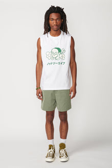 Flower Sleeveless T-Shirt - Not So Ape