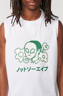 Flower Sleeveless T-Shirt - Not So Ape