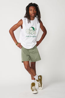 Flower Sleeveless T-Shirt - Not So Ape