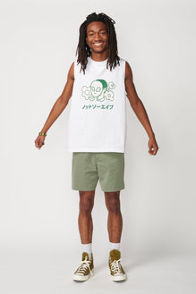 Flower Sleeveless T-Shirt - Not So Ape
