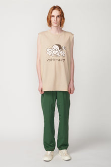 Flower Sleeveless T-Shirt - Not So Ape