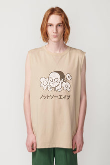 Flower Sleeveless T-Shirt - Not So Ape