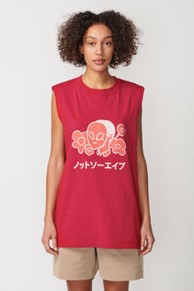 Flower Sleeveless T-Shirt - Not So Ape