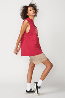 Flower Sleeveless T-Shirt - Not So Ape