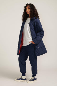 Long Puffer Jacket - Not So Ape