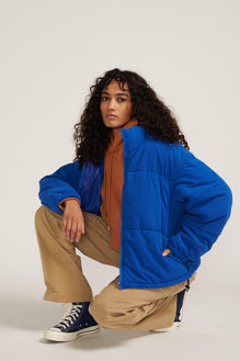 Cropped Puffer Jacket - Not So Ape