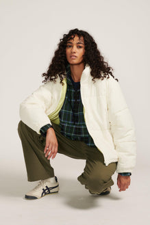 Cropped Puffer Jacket - Not So Ape